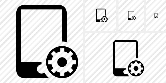 Icone Smartphone Settings