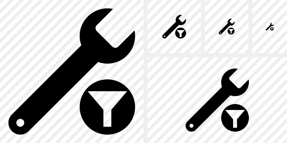 Spanner Filter Icon