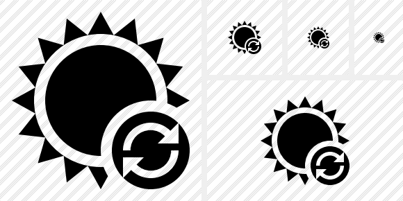 Sun Refresh Icon