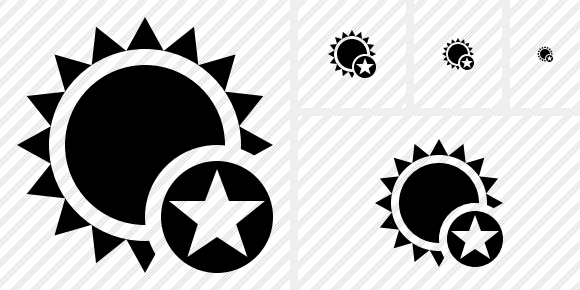 Sun Star Icon