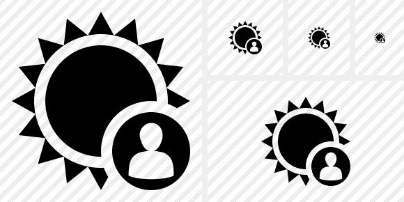Sun User Icon