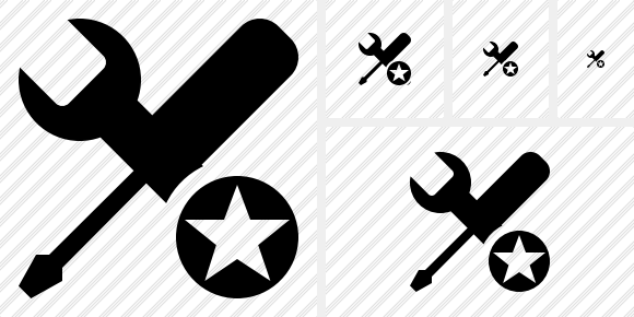 Tools Star Icon