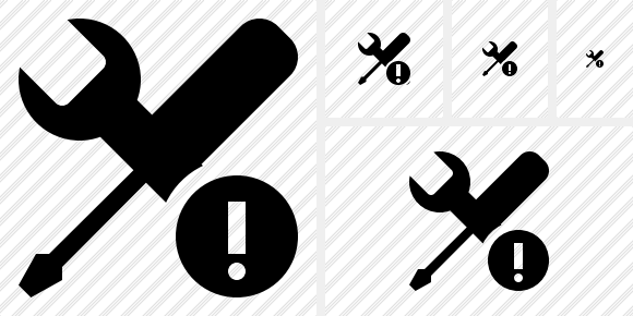 Tools Warning Icon