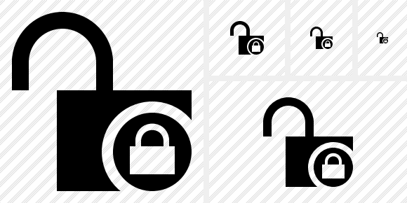 Icone Unlock Lock