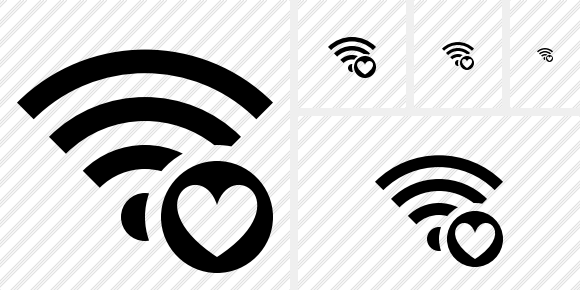 Wi Fi Favorites Icon