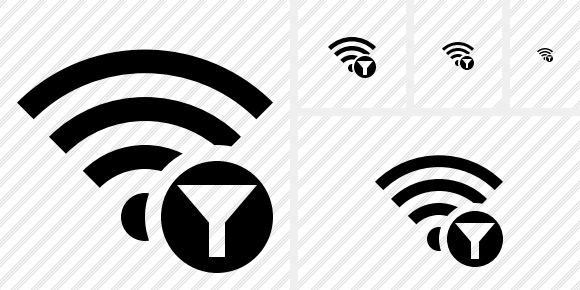 Wi Fi Filter Icon