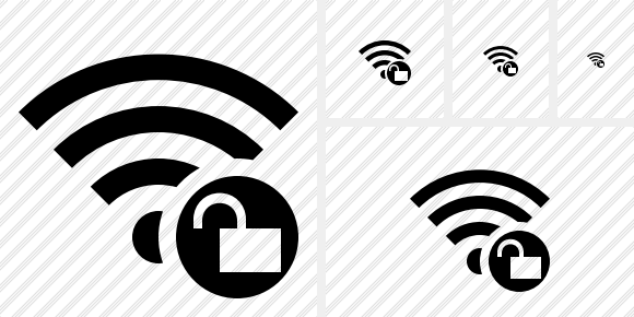 Wi Fi Unlock Icon