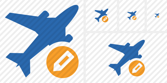 Airplane 2 Edit Icon