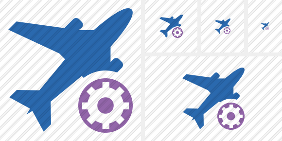 Airplane 2 Settings Icon