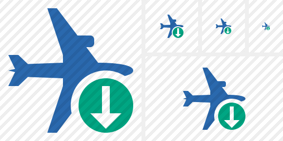 Airplane Horizontal 2 Download Icon