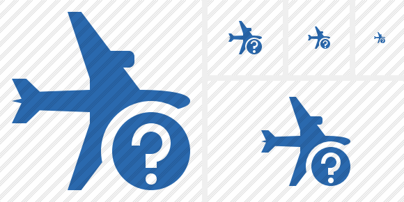 Airplane Horizontal 2 Help Icon