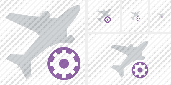 Airplane Settings Icon