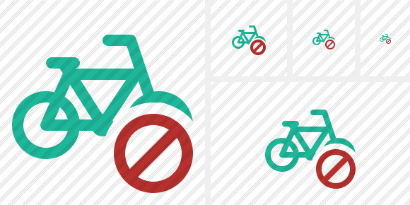 Bicycle Block Icon