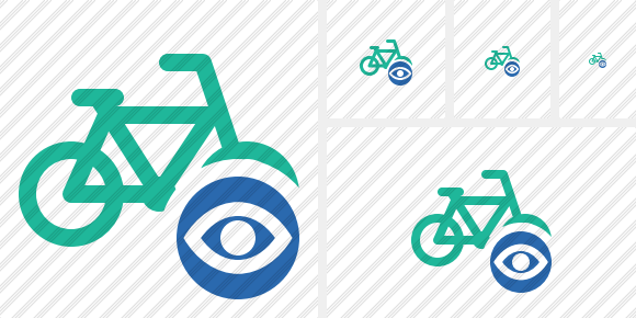 Bicycle View Icon