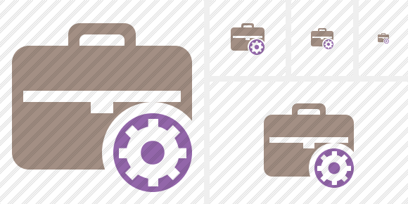 Briefcase Settings Icon