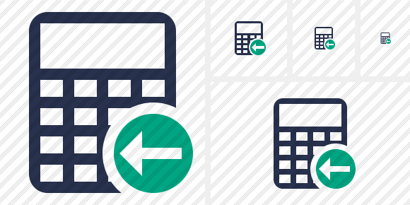 Calculator Previous Icon