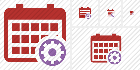 Icone Calendar Settings