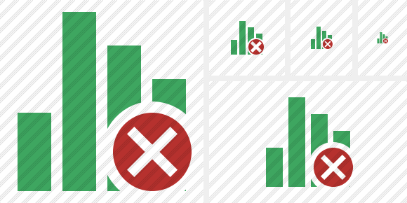 Icone Chart Cancel