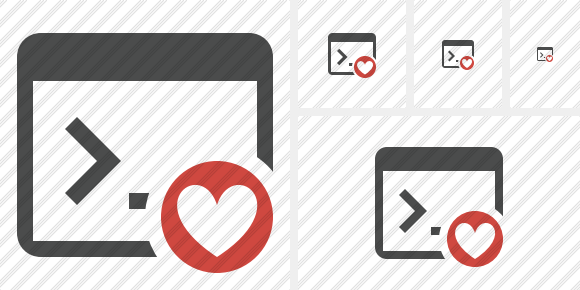 Icone Command Prompt Favorites
