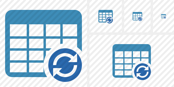 Icone Database Table Refresh