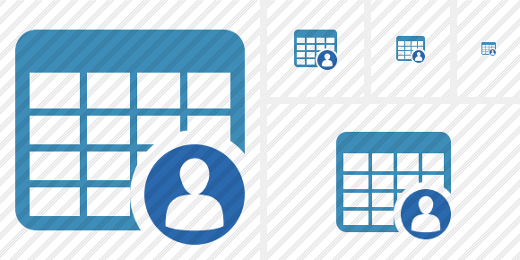 Database Table User Icon