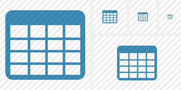 Database Table Icon