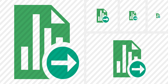 Icone Document Chart Next
