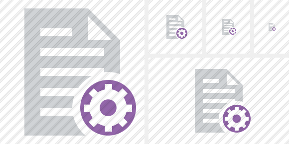 Icone Document Settings