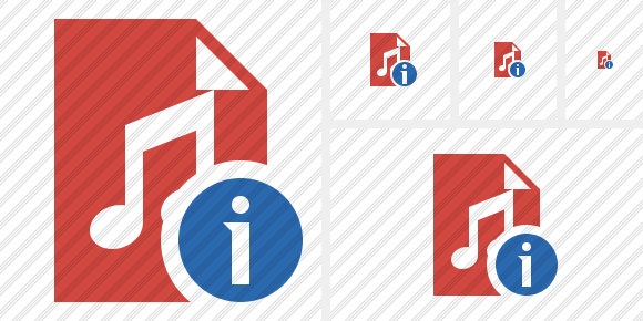 File Music Information Icon