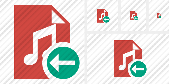 File Music Previous Icon