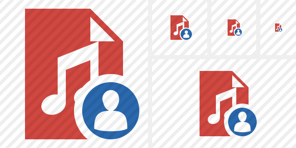 File Music User Icon