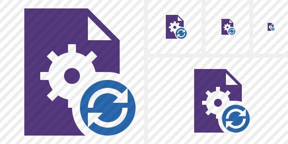 File Settings Refresh Icon