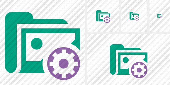 Icone Folder Gallery Settings