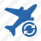 Airplane 2 Refresh Icon