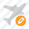 Airplane Edit Icon