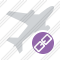 Airplane Link Icon