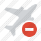 Airplane Stop Icon