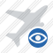 Airplane View Icon