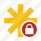 Asterisk Lock Icon