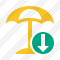 Beach Umbrella Download Icon