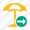 Beach Umbrella Next Icon