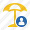 Beach Umbrella User Icon