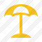 Beach Umbrella Icon