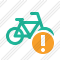 Bicycle Warning Icon