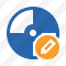 Bluray Disc Edit Icon