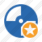 Bluray Disc Star Icon