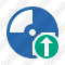 Bluray Disc Upload Icon