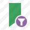 Bookmark Green Filter Icon