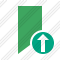 Bookmark Green Upload Icon