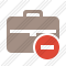 Briefcase Stop Icon